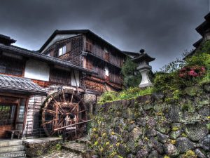 Read more about the article Hiking The Magome-Tsumago Trail in in the rain