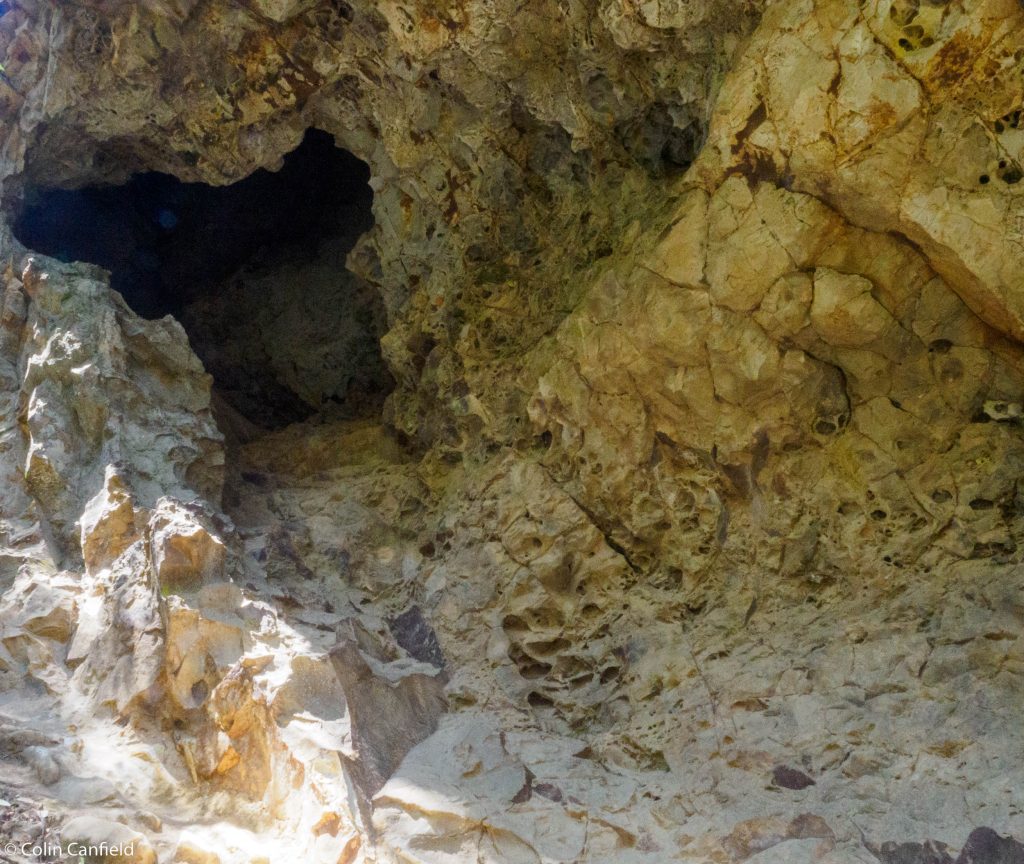 An interesting cave with way too many spiders!