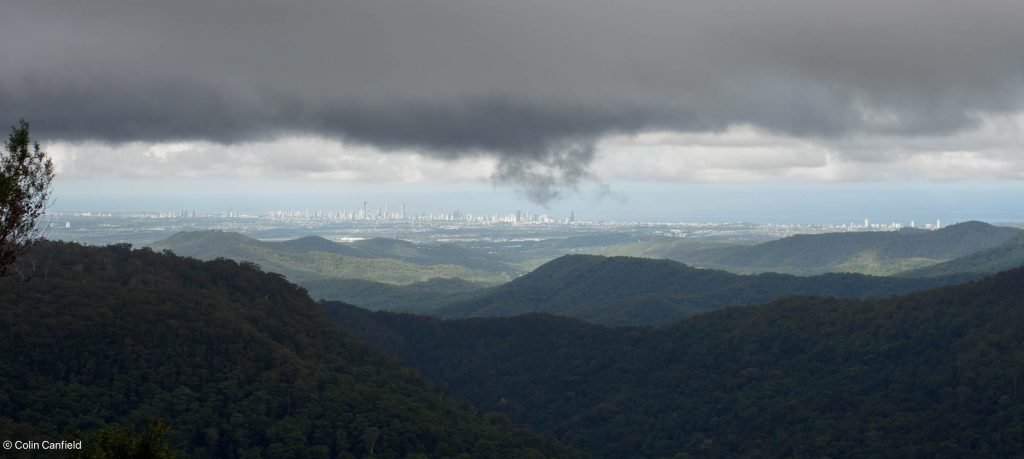 Gold Coast in the distance