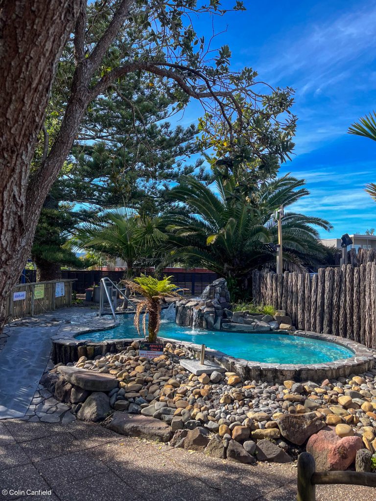 Some time for a quick hotspring bath