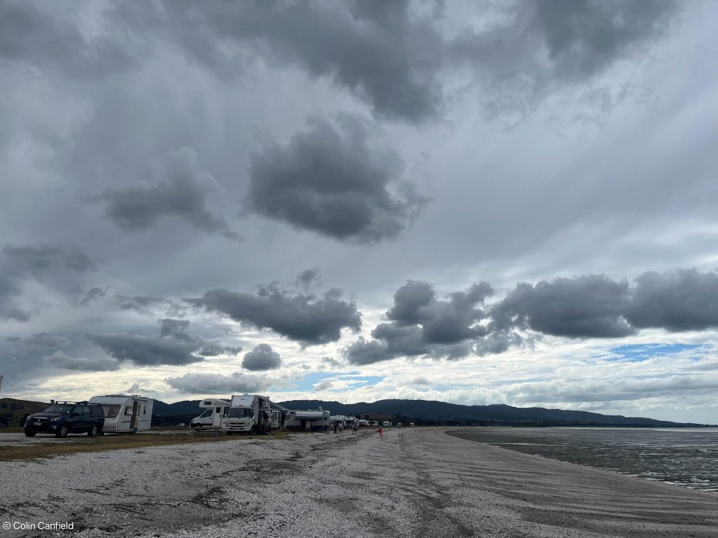 Free van camping... site with a view!